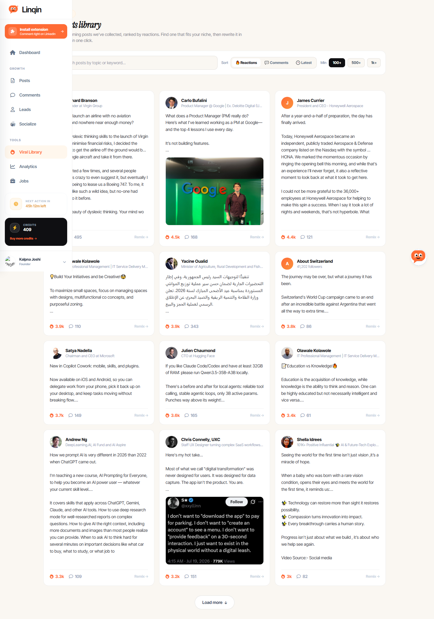 Viral Library
